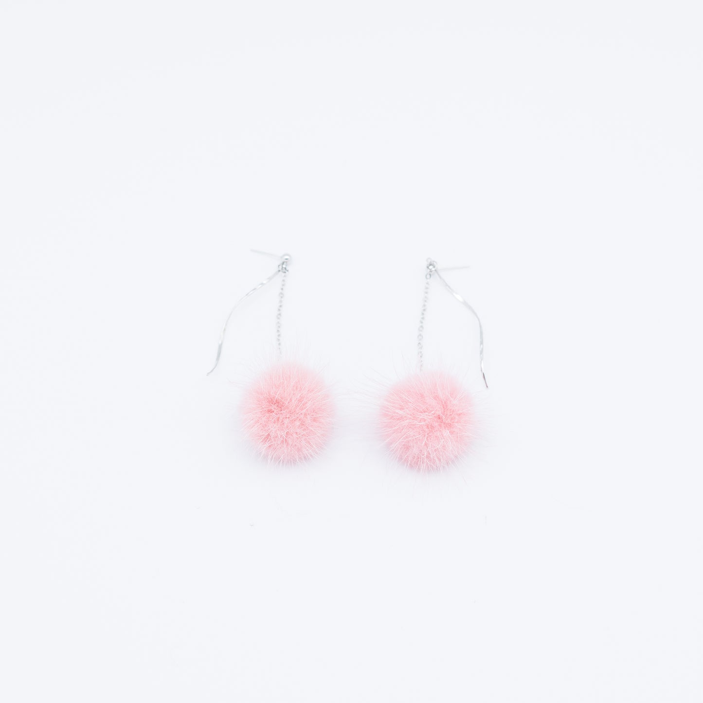 Mink Fur Earring