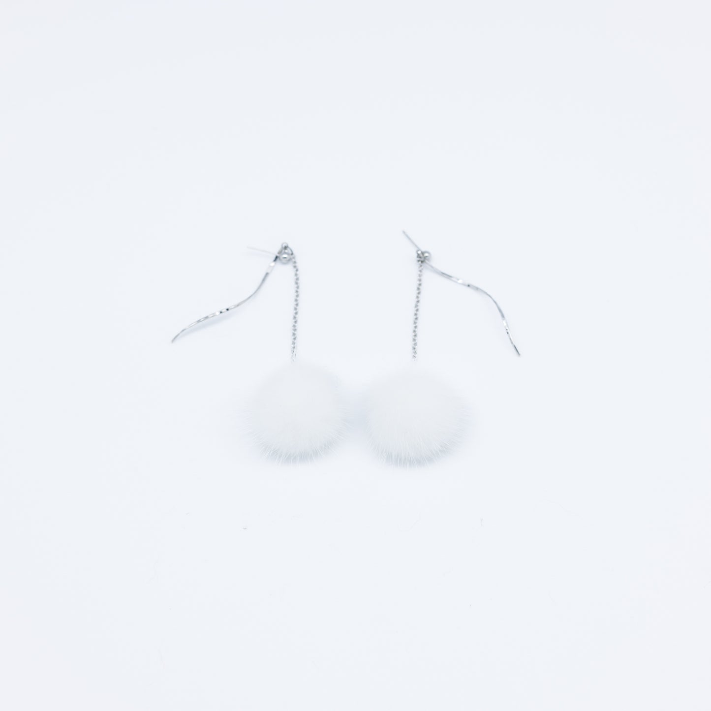 Mink Fur Earring