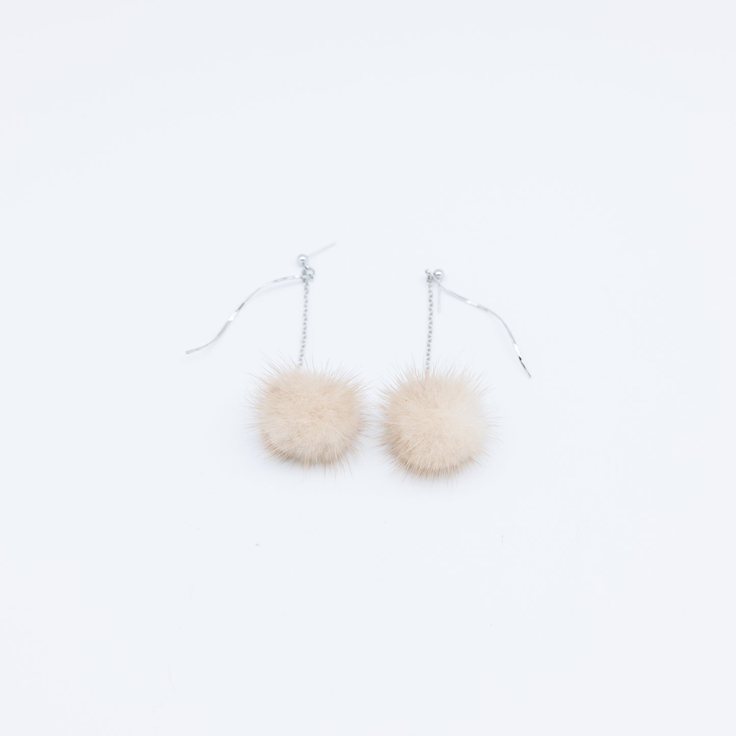 Mink Fur Earring