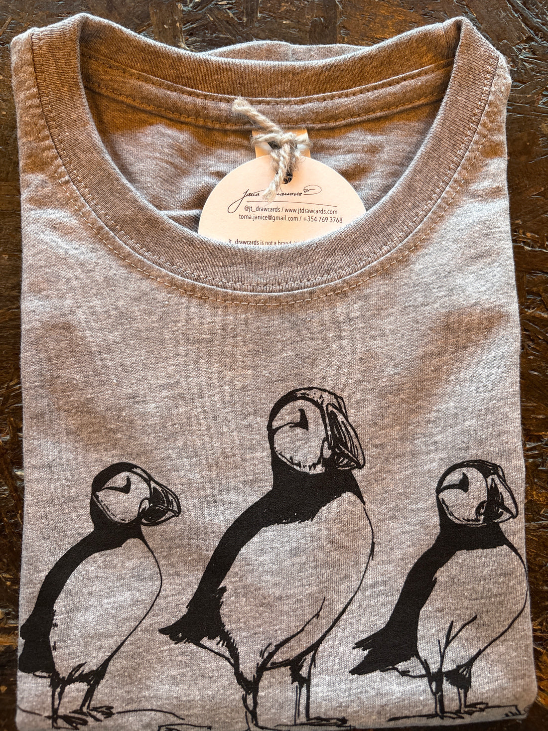 Puffin T-shirt Kids - Jana Tomanová