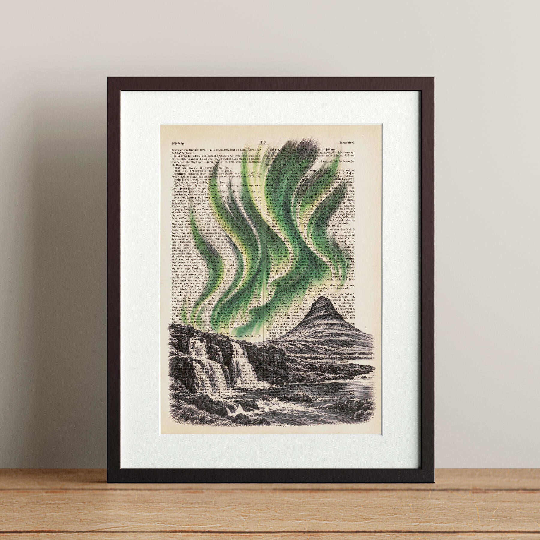 Vintage Book Art Prints - Fjordic