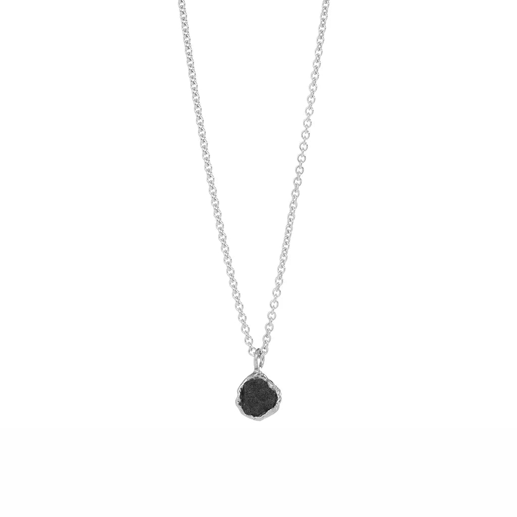 SIGN Necklace Handmade Lava Stone