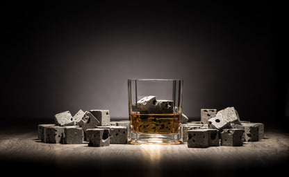 Whiskey Lava Stones