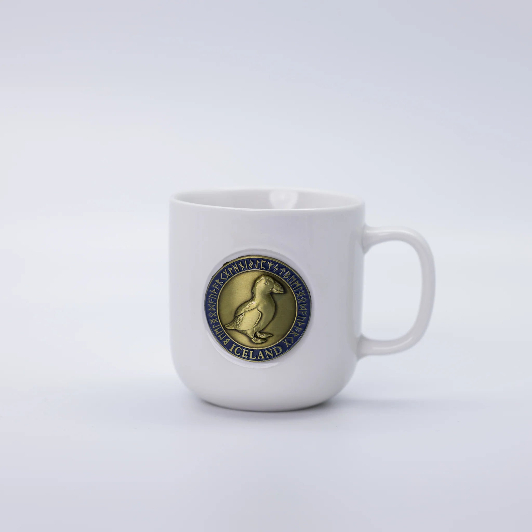 White Porcelain Mug - Minjagripir.is