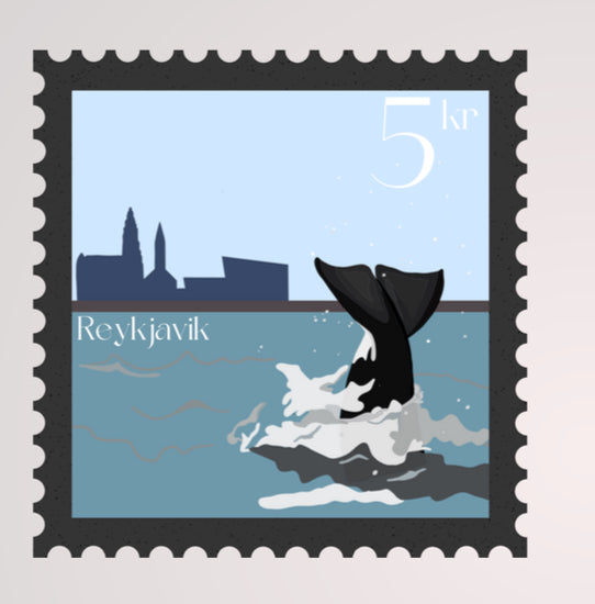 Iceland Stickers - Lupen Sketches