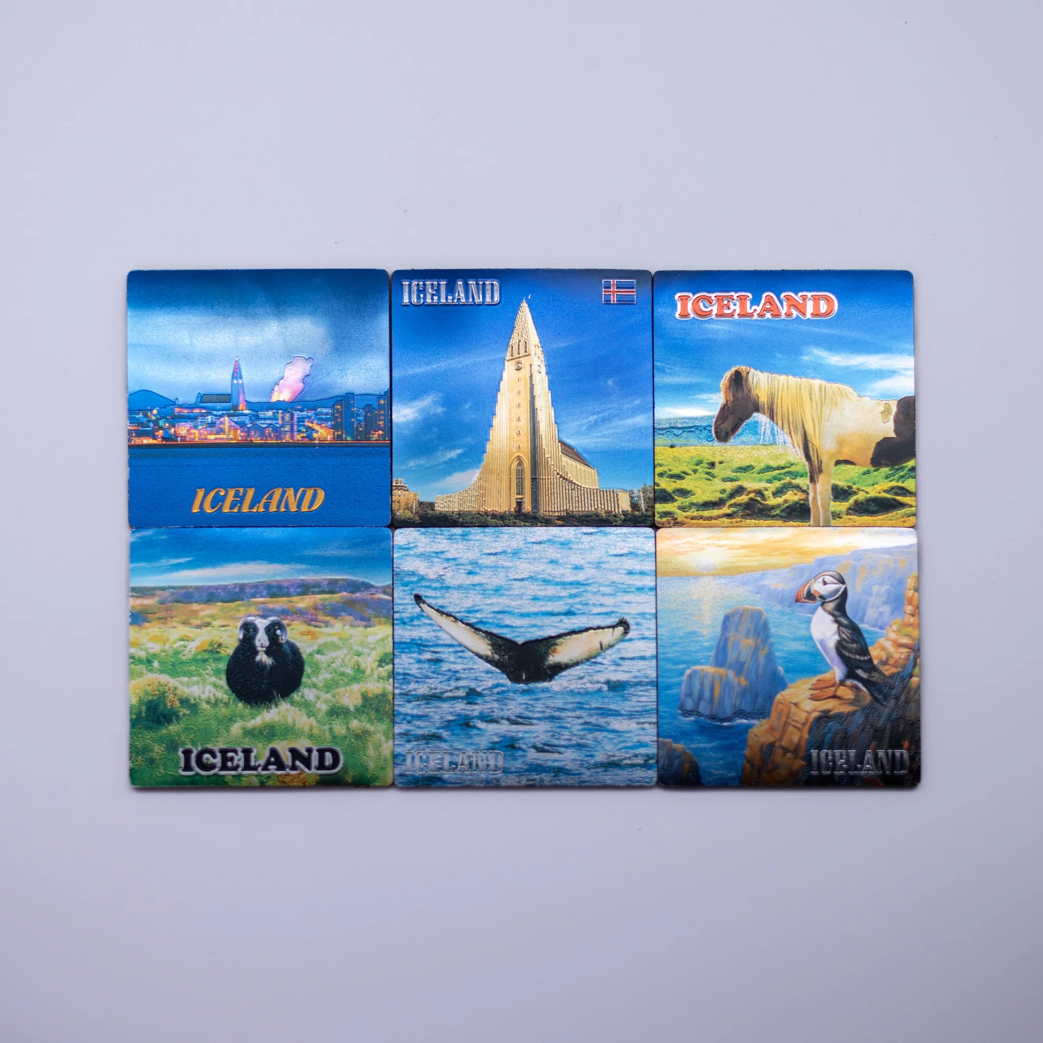 Coasters - Icelandic Landmarks - Minjagripir.is