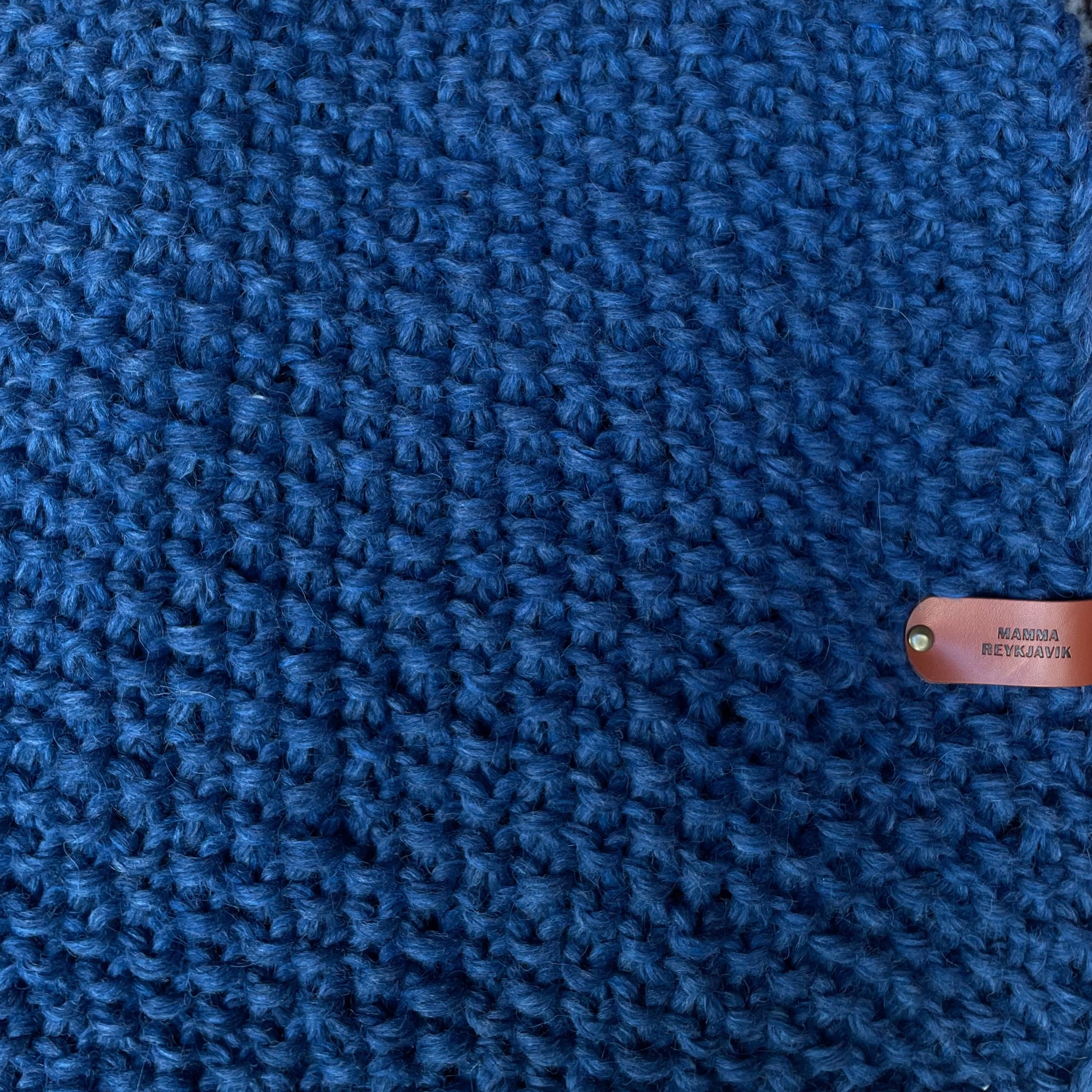 Wool Blanket Mamma Reykjavík Handmade With Love