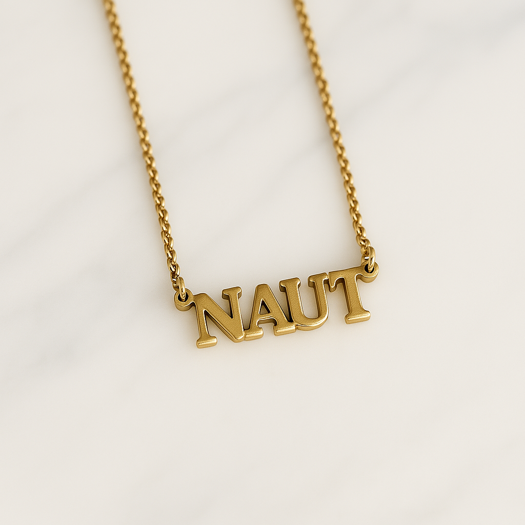 Icelandic Starsign Necklace - Blakk by B