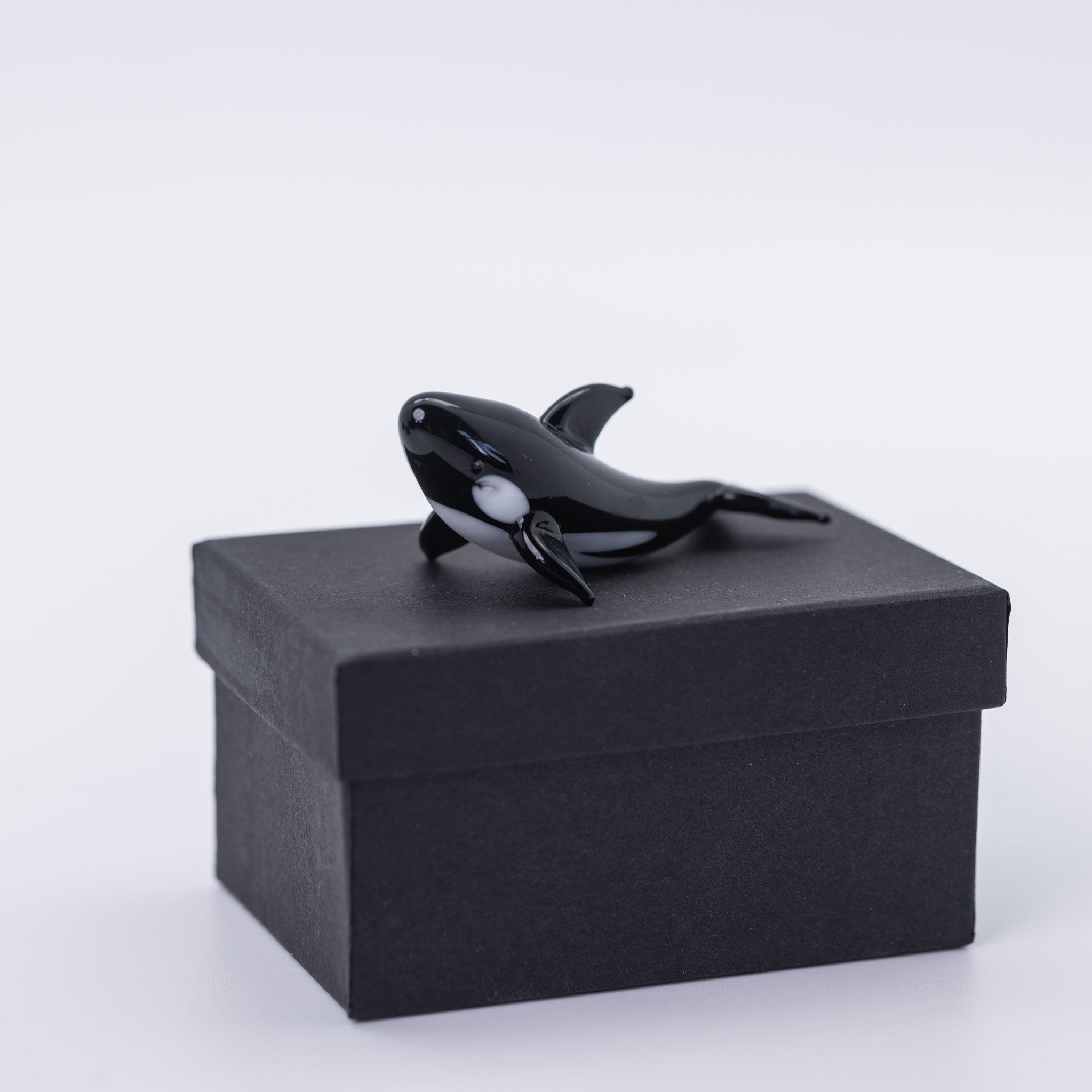 Glass Figurine Orca - Minjagripir.is