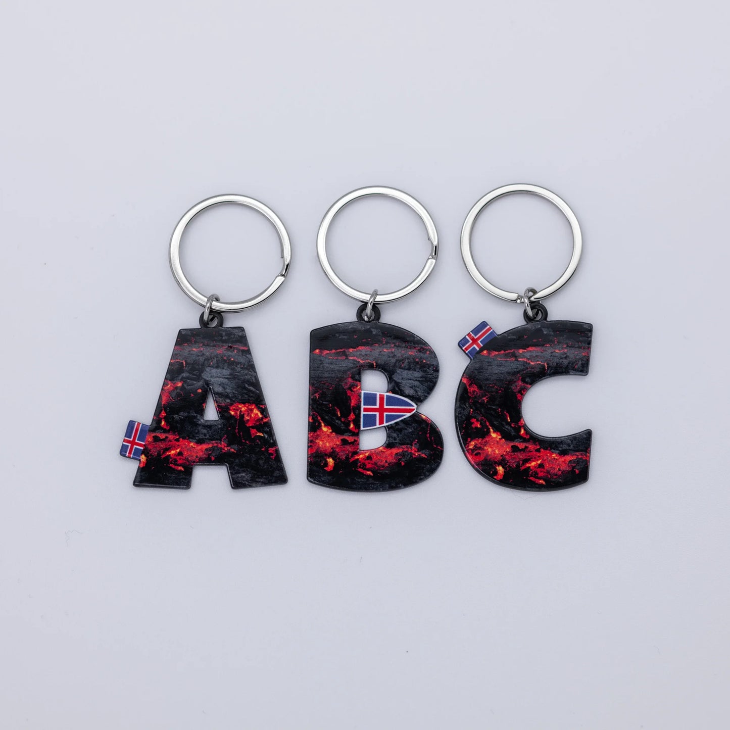 Keychain Letters - Minjagripir.is