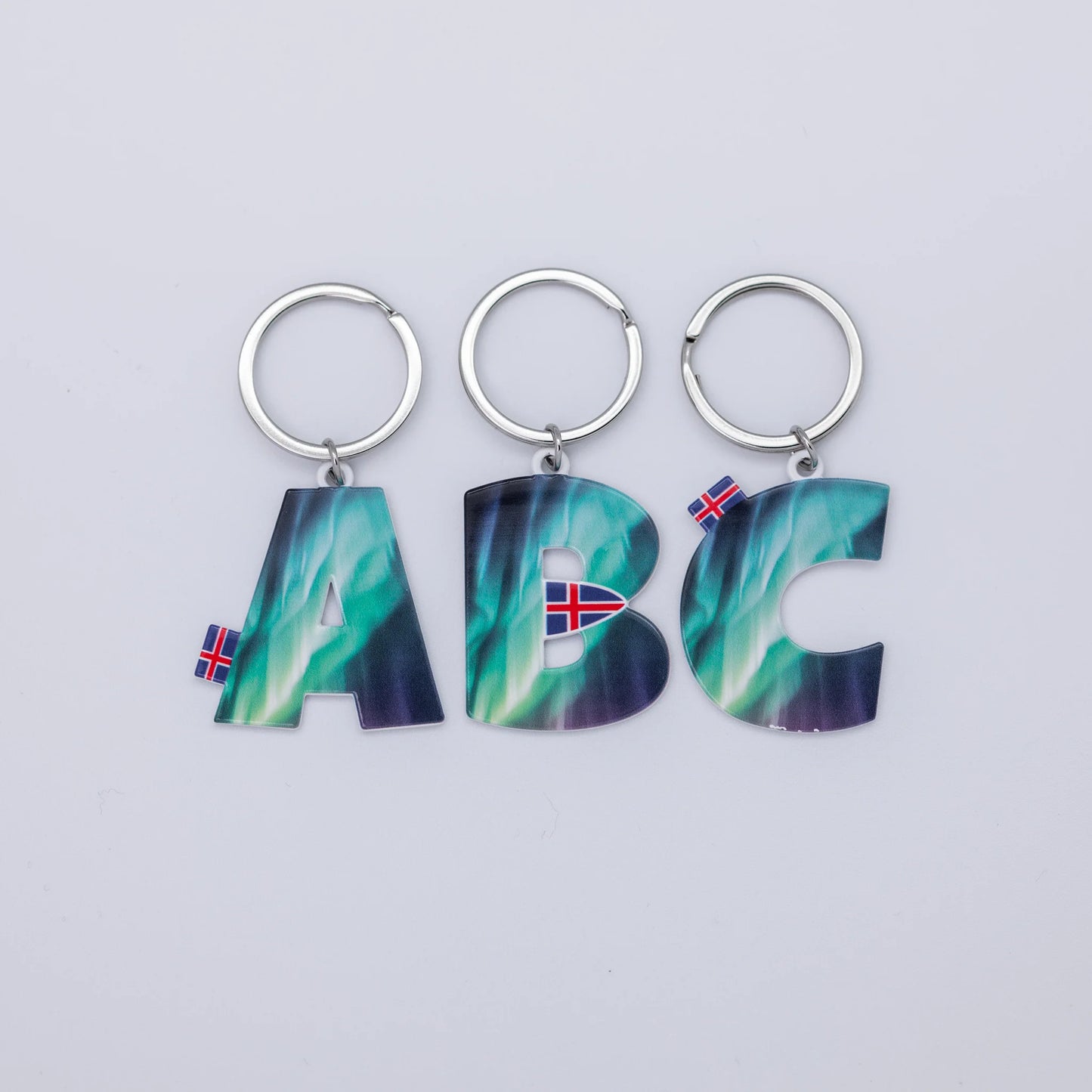 Keychain Letters - Minjagripir.is