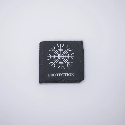 Stone Coaster "Protection" - Minjagripir.is