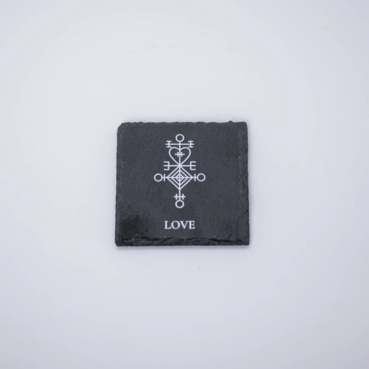 Stone Coaster "Love" - Minjagripir.is