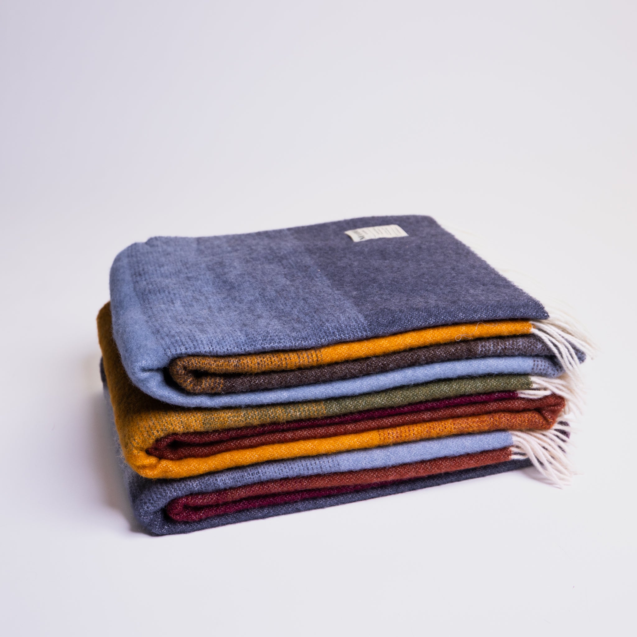 Family Design Wool Blanket by Mamma Reykjavík