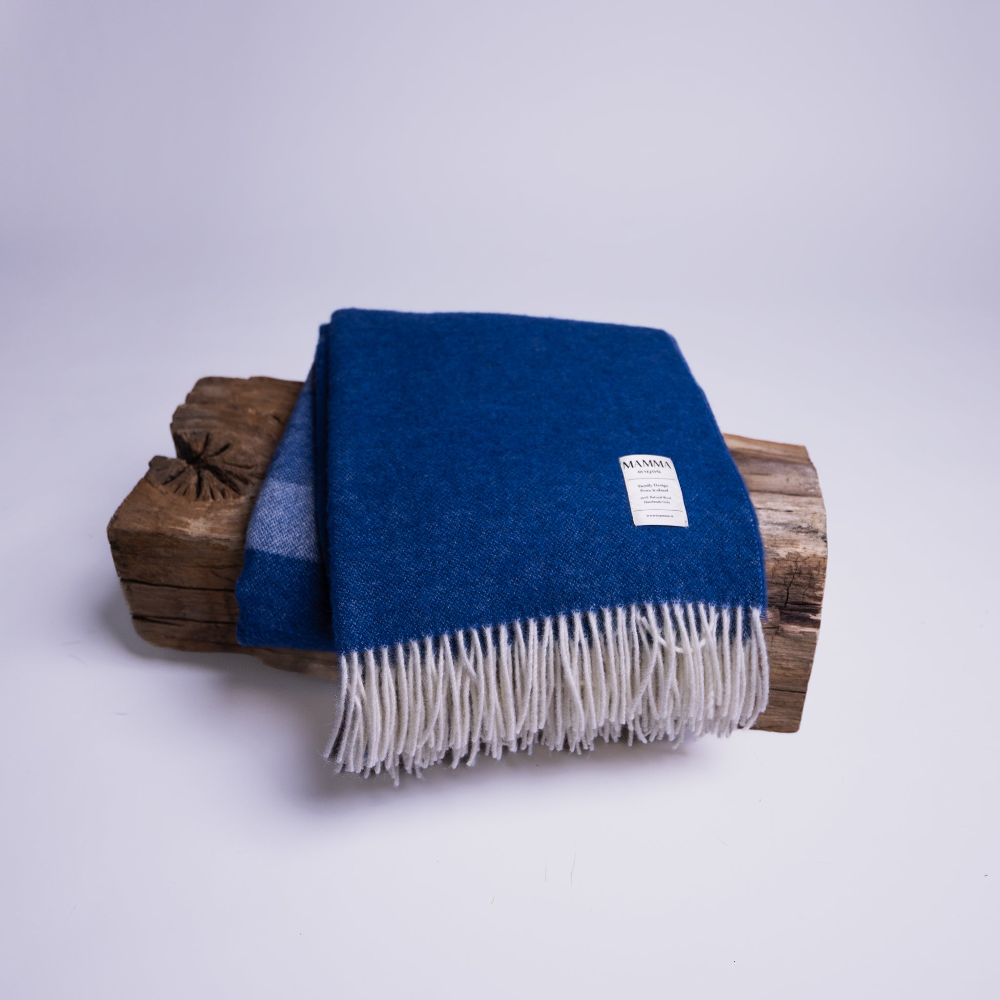 Family Design Wool Blanket by Mamma Reykjavík