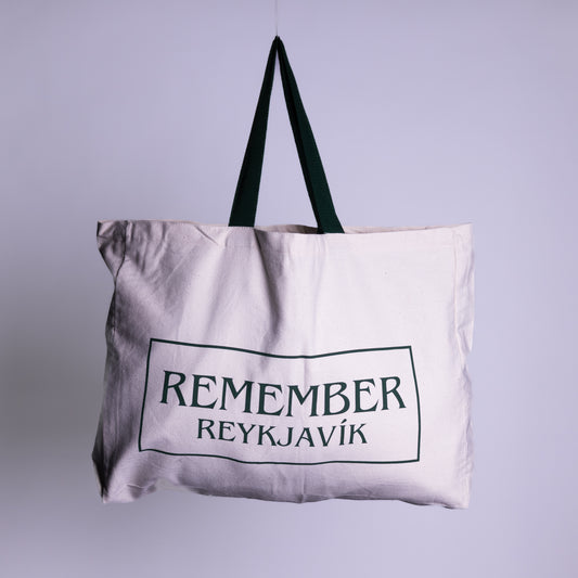 The Remember Reykjavík Tote Bag