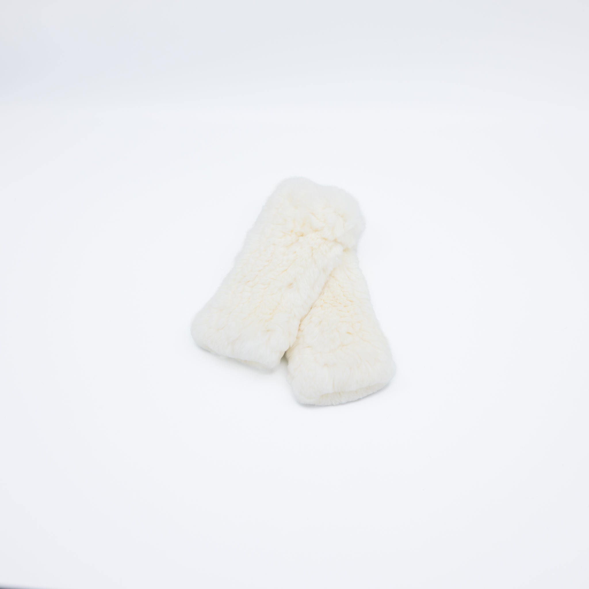 Rabbit Fingerless Gloves Handwarmers Mamma Reykjavík