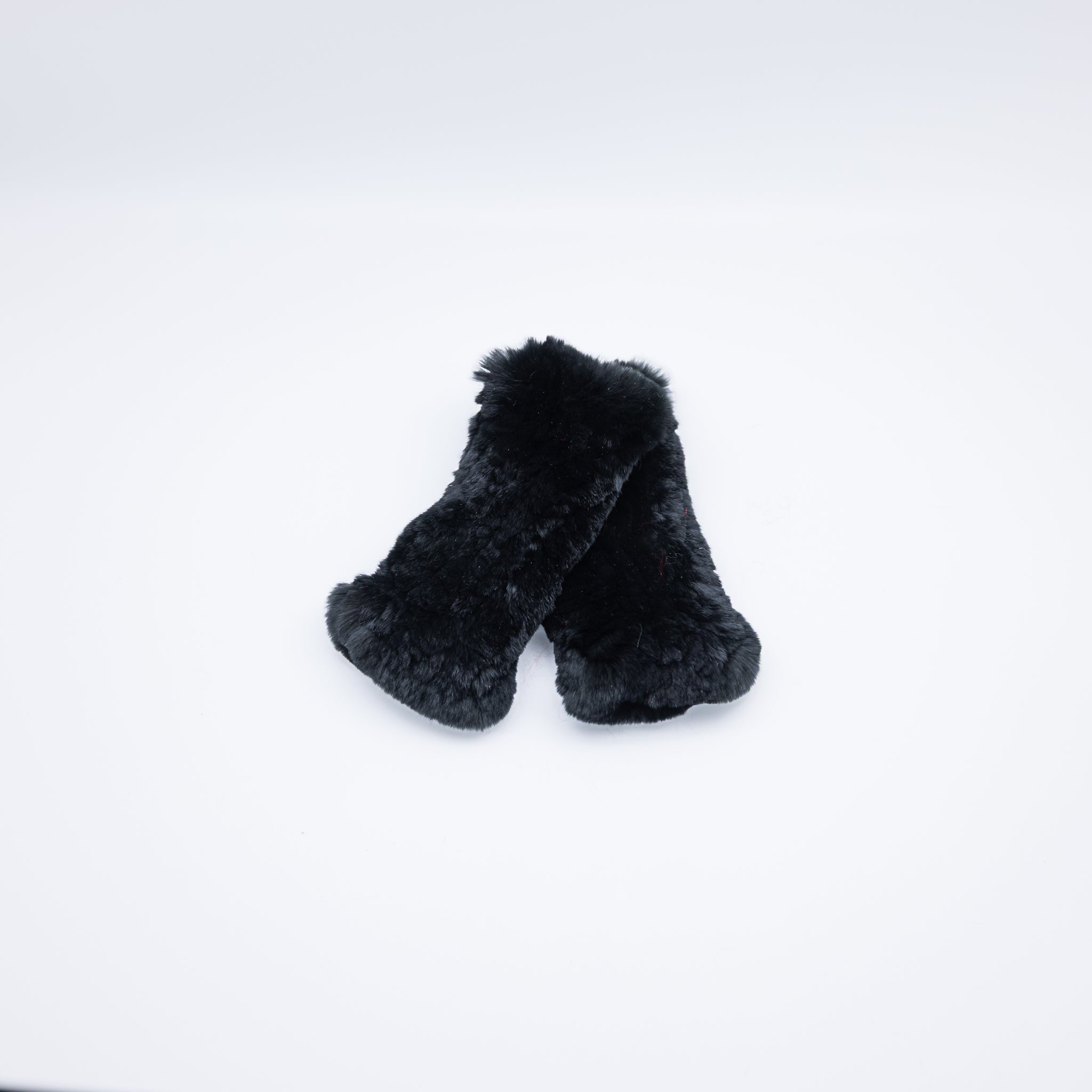 Rabbit Fingerless Gloves Handwarmers Mamma Reykjavík