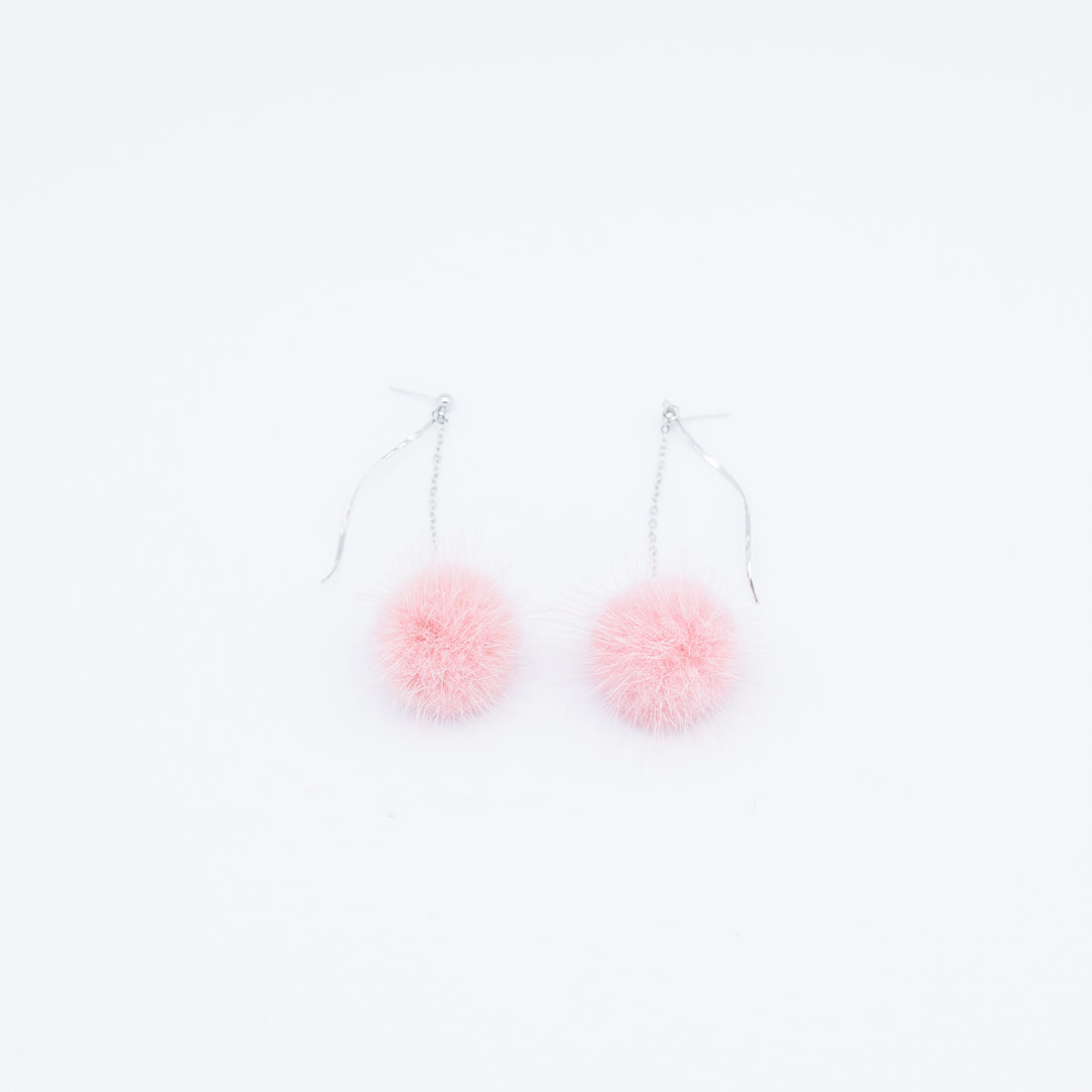 Mink Fur Earring