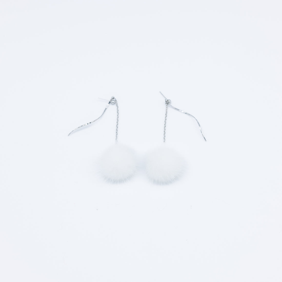 Mink Fur Earring
