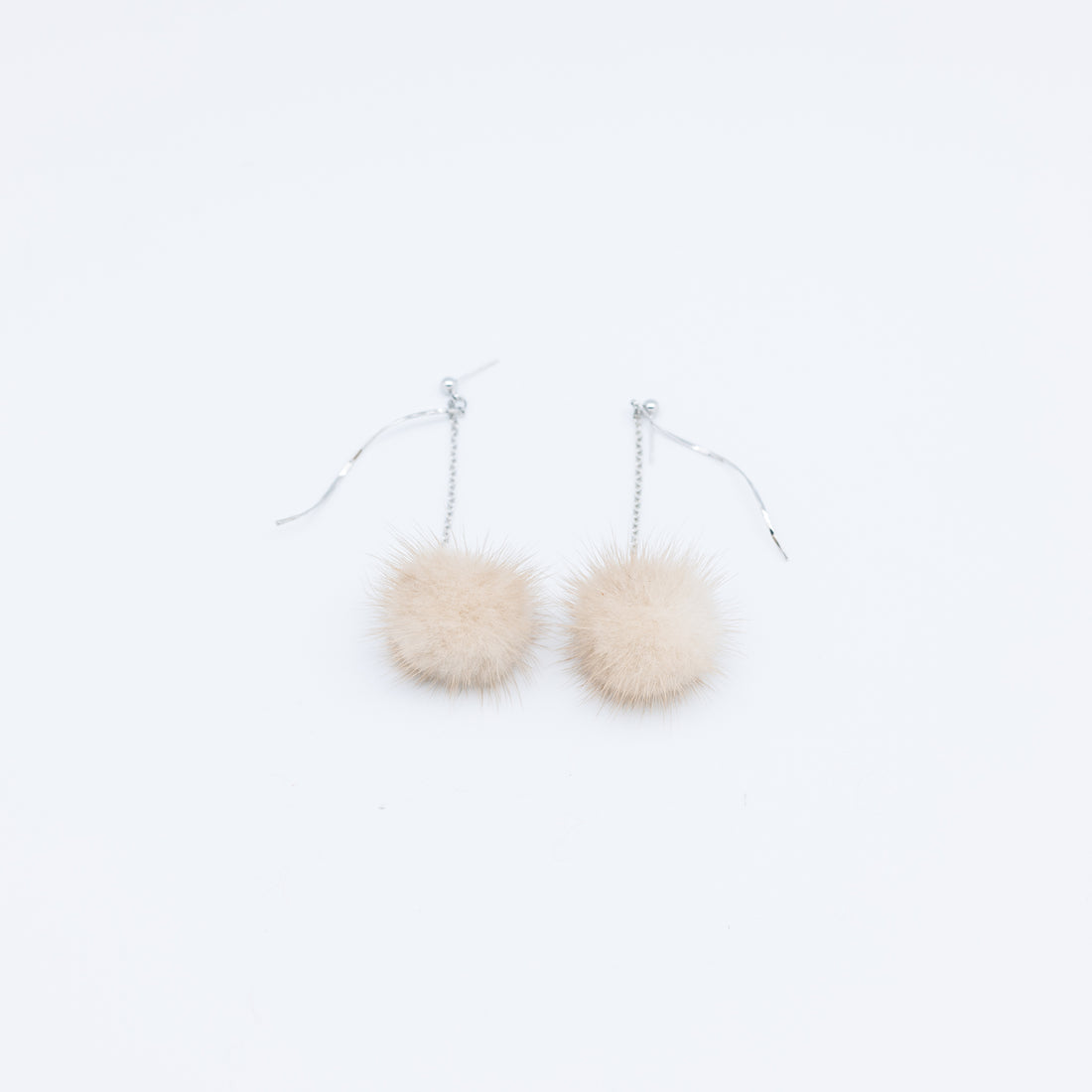 Mink Fur Earring