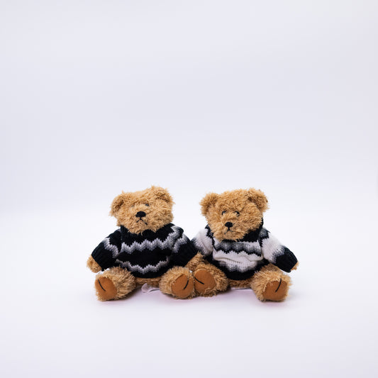 Teddy Bear In Wool Sweater 15 cm - A Memory From Iceland