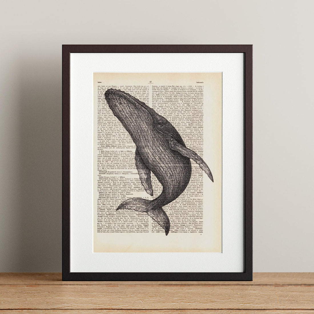 Vintage Book Art Prints - Fjordic