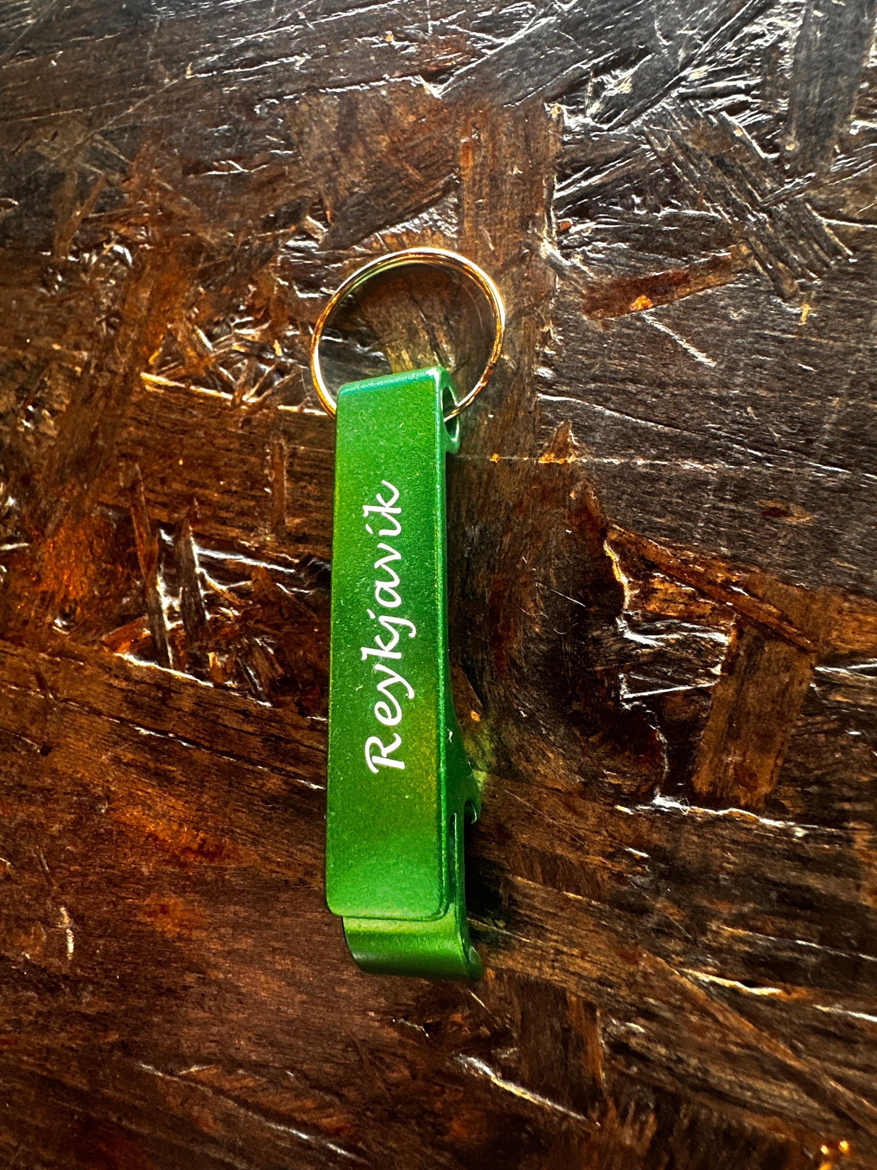 Reykjavík Iceland Keychain Bottle Opener