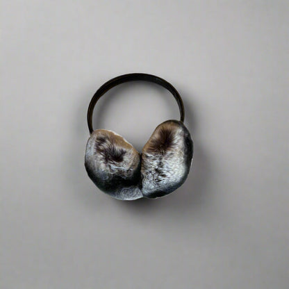 Rabbit Earmuffs Leather Band - Mamma Reykjavík