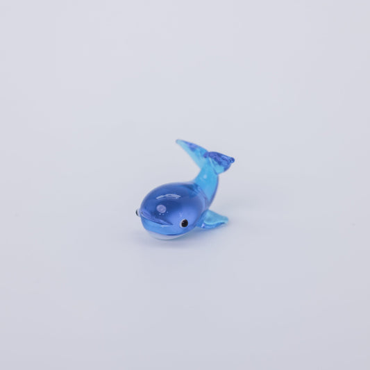 Glass Figurine Whale (Small) - Minjagripir.is