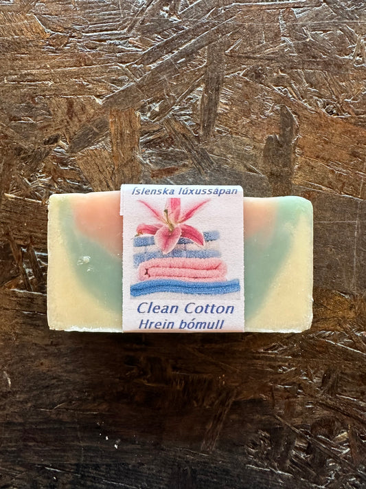 Icelandic Luxury Soap Clean Cotton