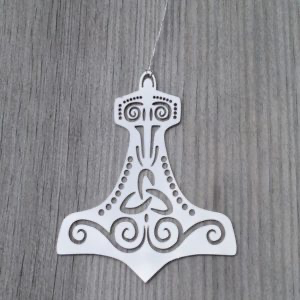 Silver Mobile Ornament - Íslensk