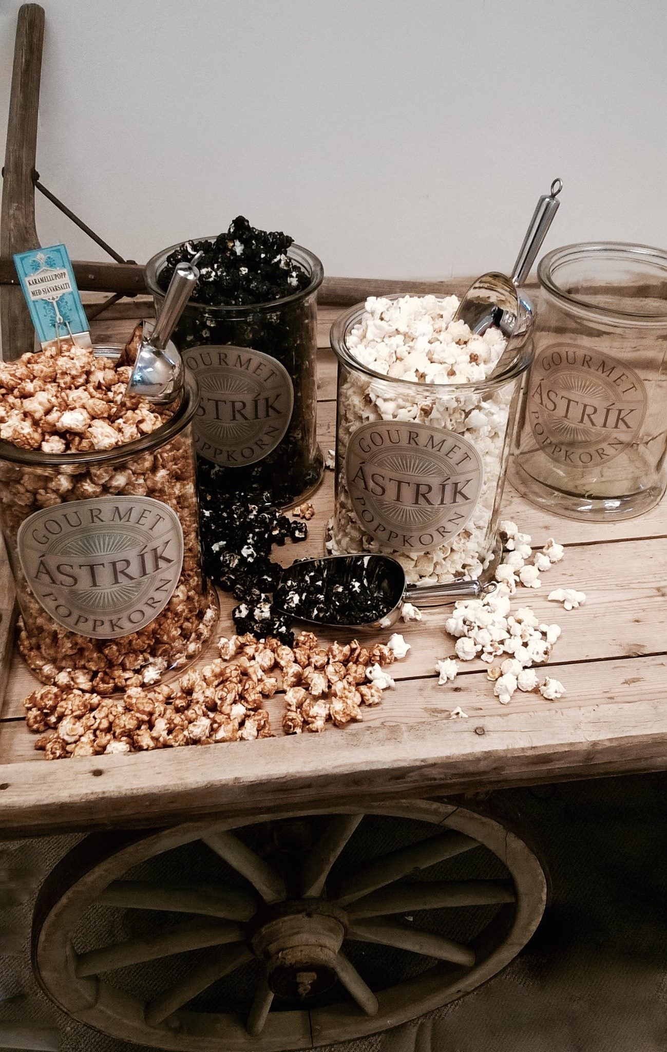 Ástrík Gourmet Popcorn - Caramel Vegan Coconut