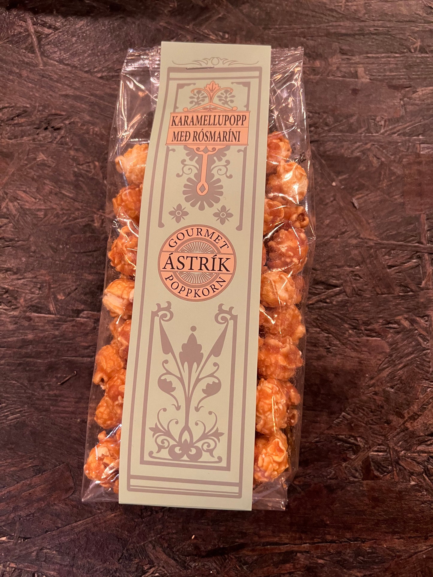 Ástrík Gourmet Popcorn - Caramel with Rosemary