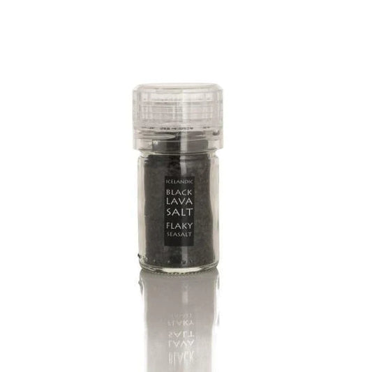 Black Lava Salt Grinder