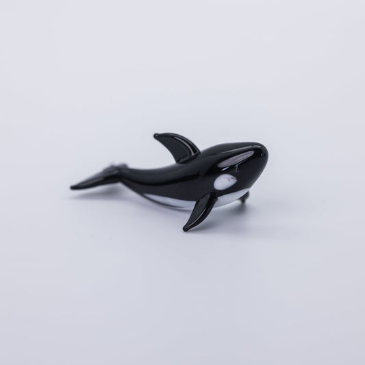 Glass Figurine Orca - Minjagripir.is