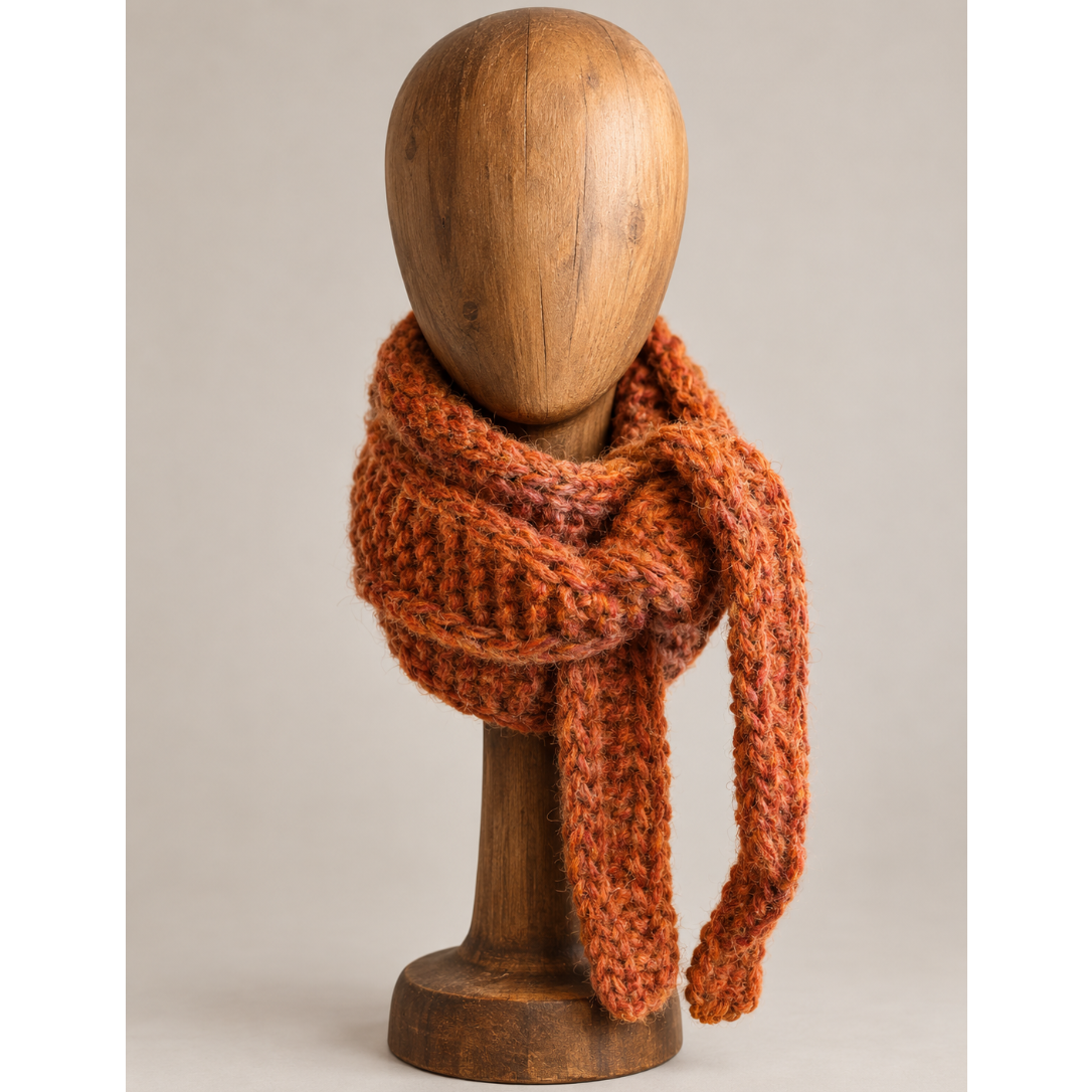 Handmade Wool Sofie Scarf By NADIA