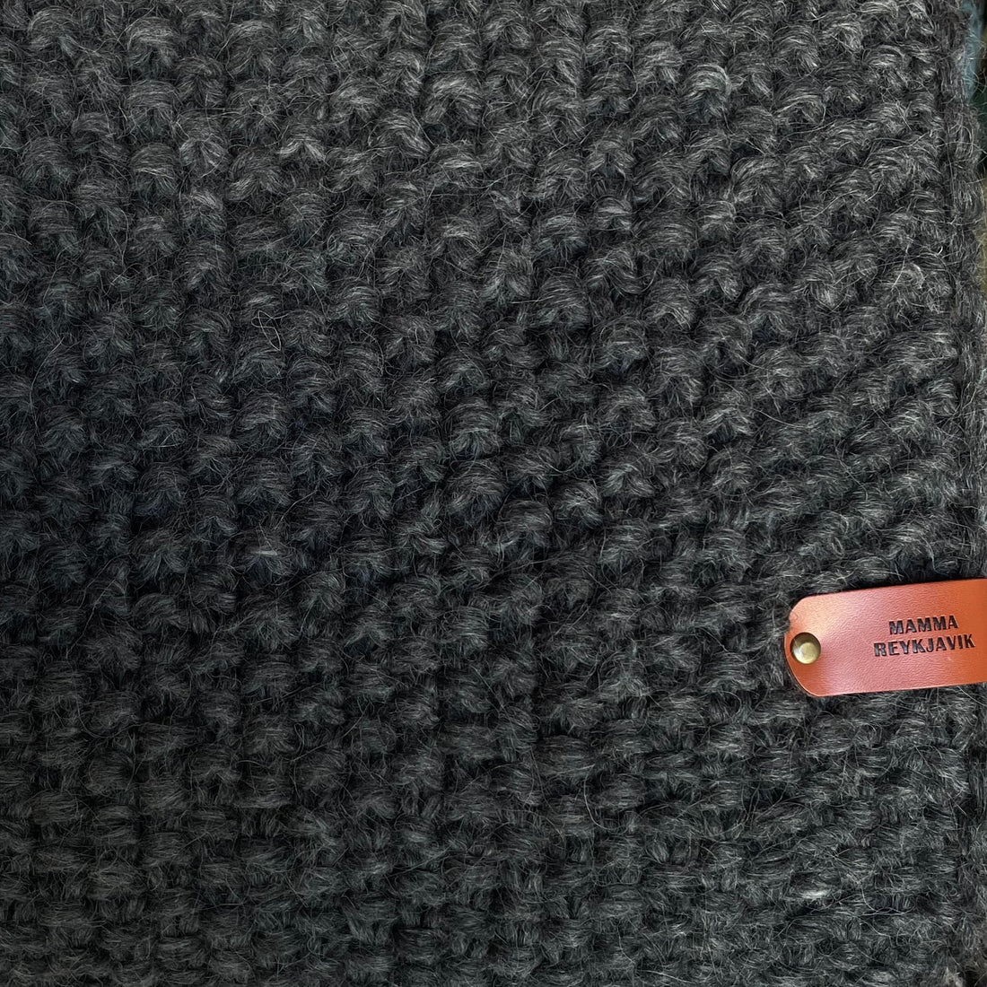 Wool Blanket Mamma Reykjavík Handmade With Love