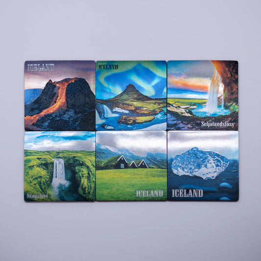 Coasters - Icelandic Nature - Minjagripir.is