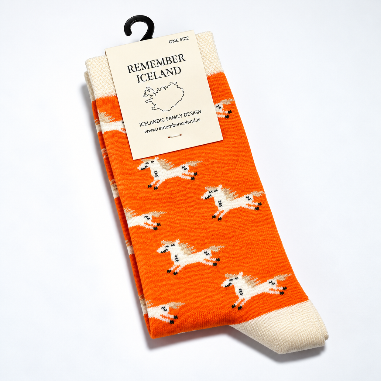 Socks Icelandic Family Design - Remember Iceland