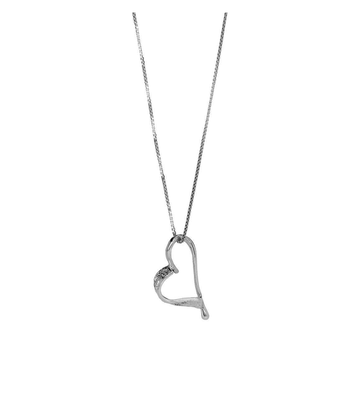 SIGN Necklace Hjarta Small Gold Heart