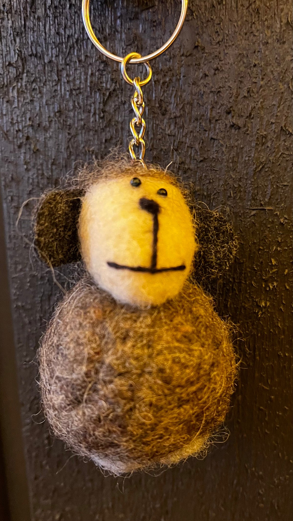 Handmade Wool Sheep Keychain – Remember Reykjavík
