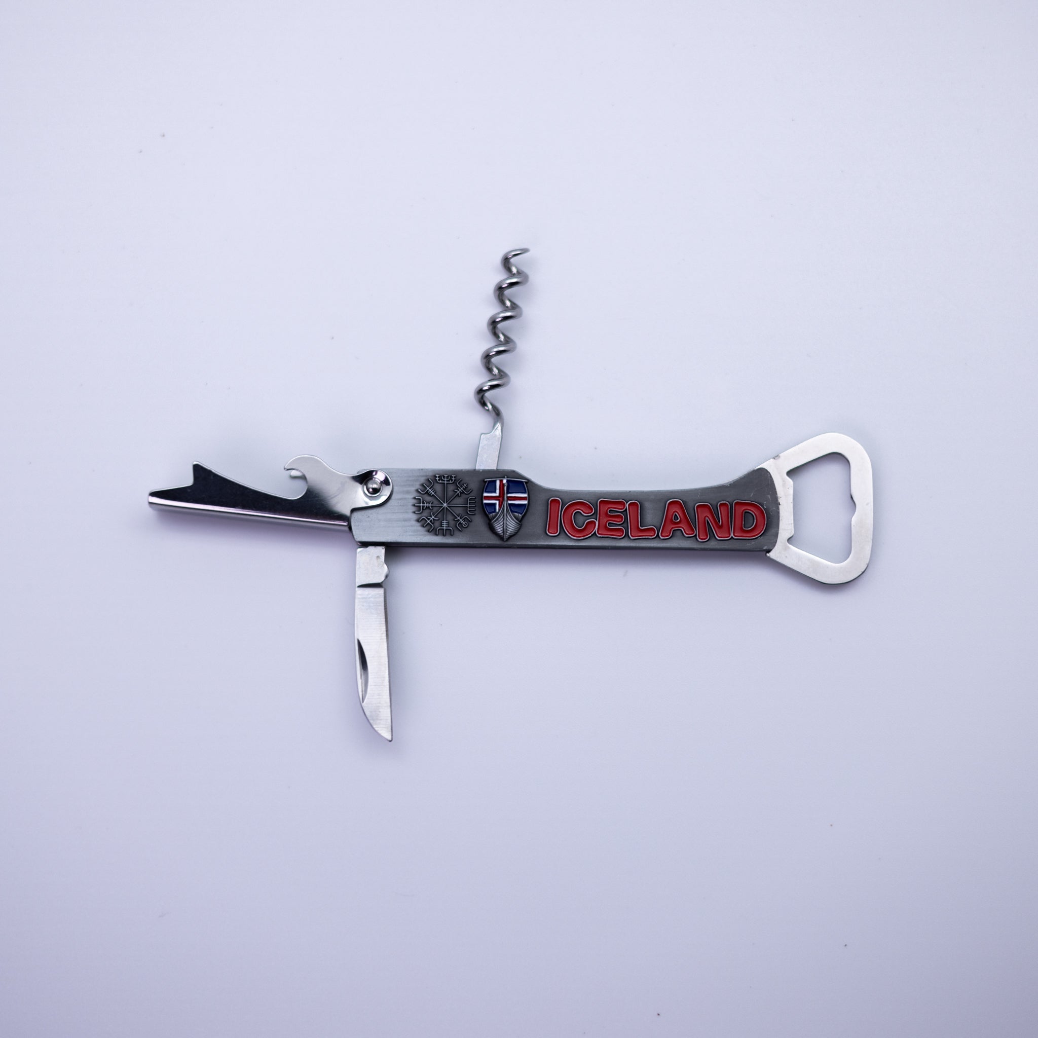 Bottle & Wine Opener - Minjagripir.is