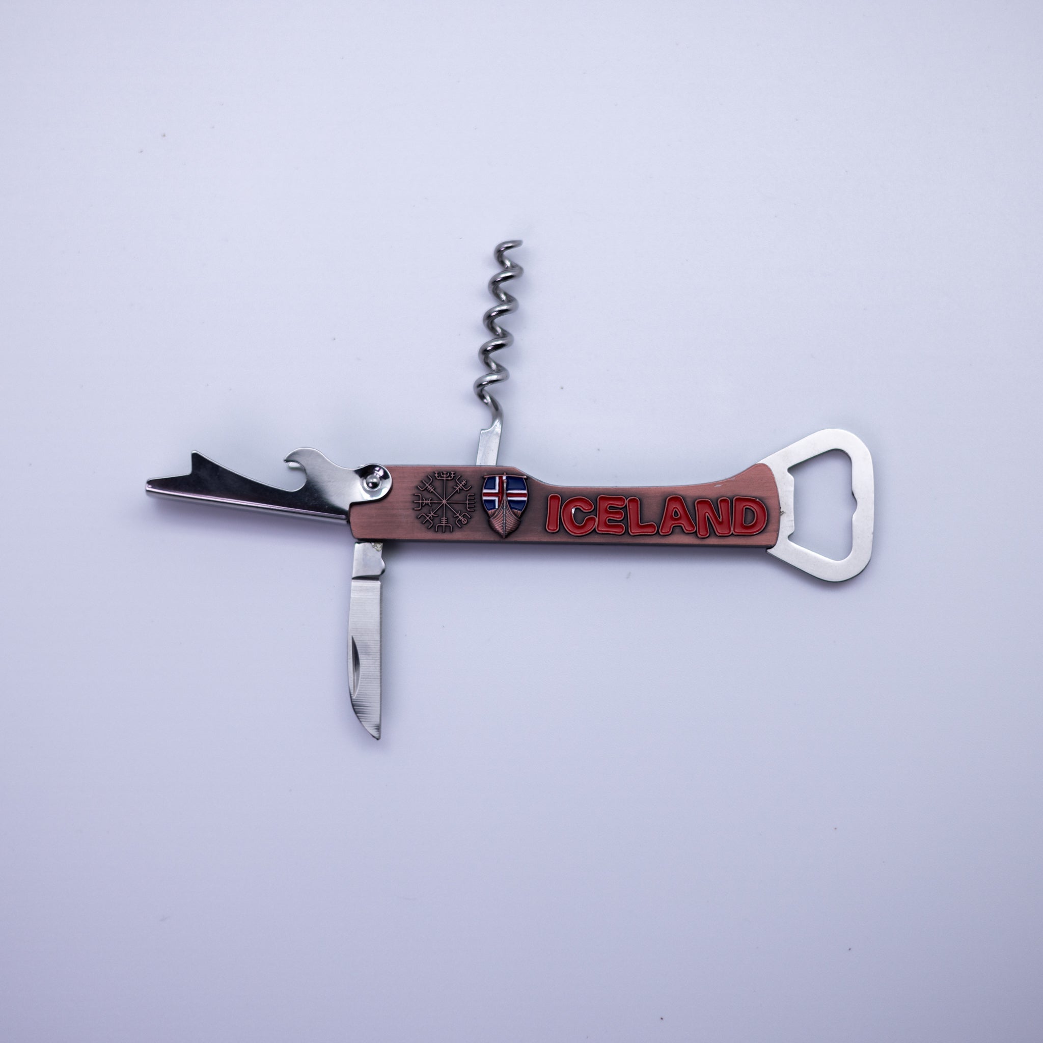 Bottle & Wine Opener - Minjagripir.is