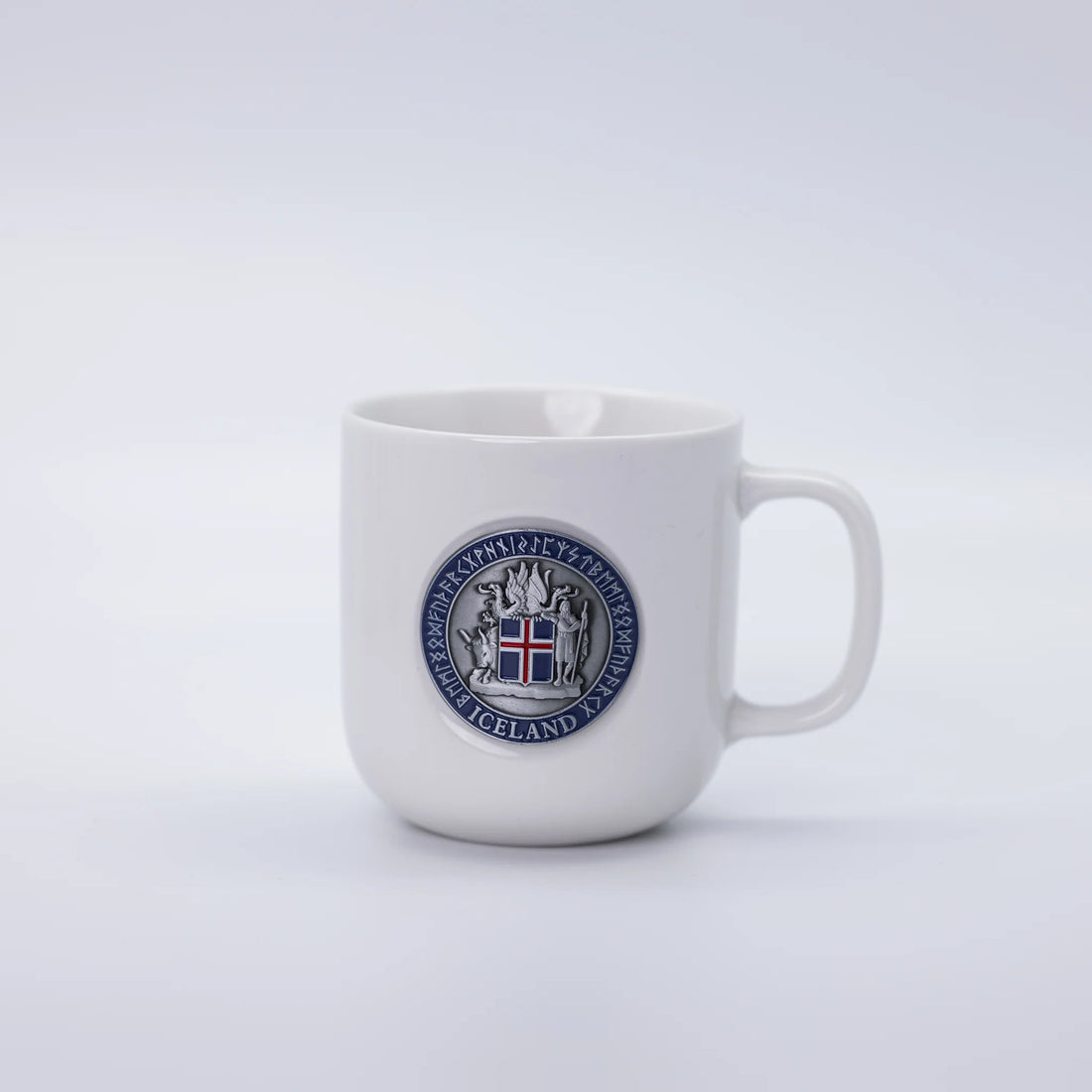 White Porcelain Mug - Minjagripir.is