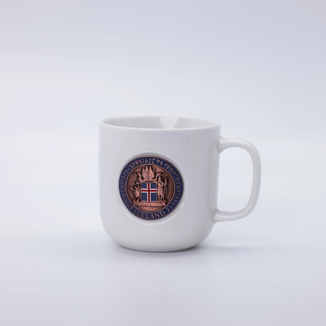 White Porcelain Mug - Minjagripir.is