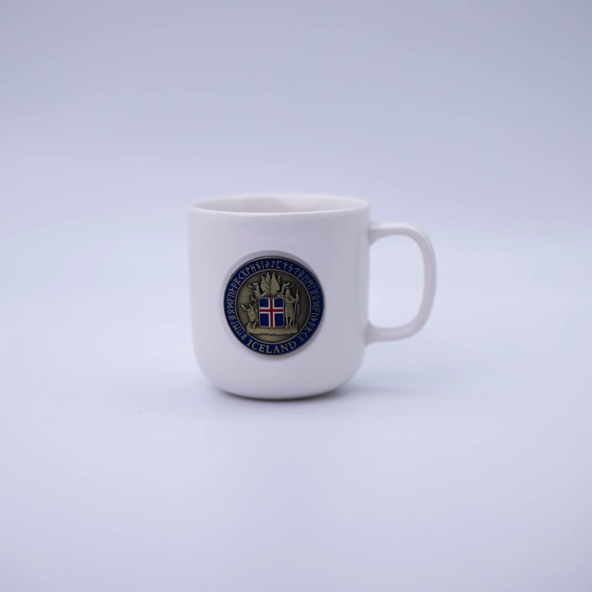 White Porcelain Mug - Minjagripir.is