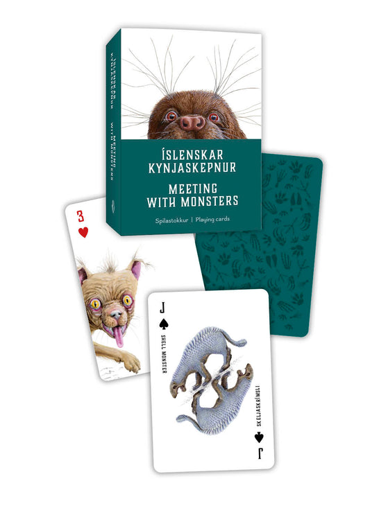 Meeting With Monsters - Playing Cards