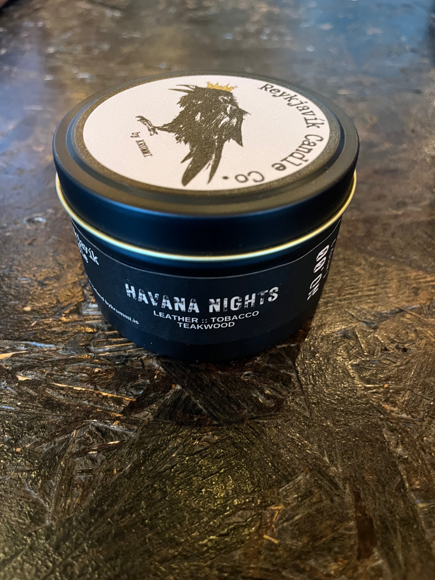 By Krummi - No. 00 Havana Nights (Can) - Reykjavík Candle Co.