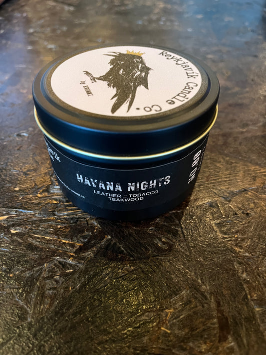 By Krummi - No. 00 Havana Nights (Can) - Reykjavík Candle Co.